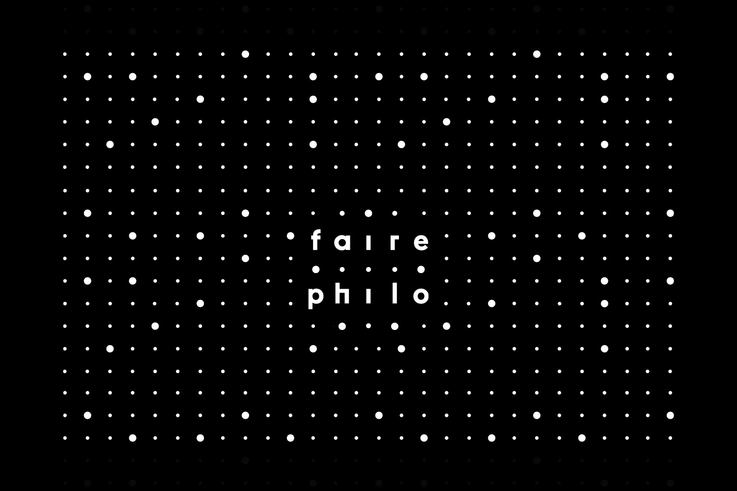 Faire Philo - L'ère du “faire”